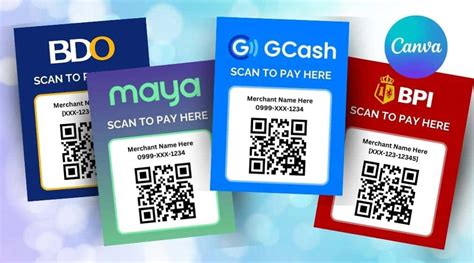 QR Code Standee Template (Editable in Canva) .